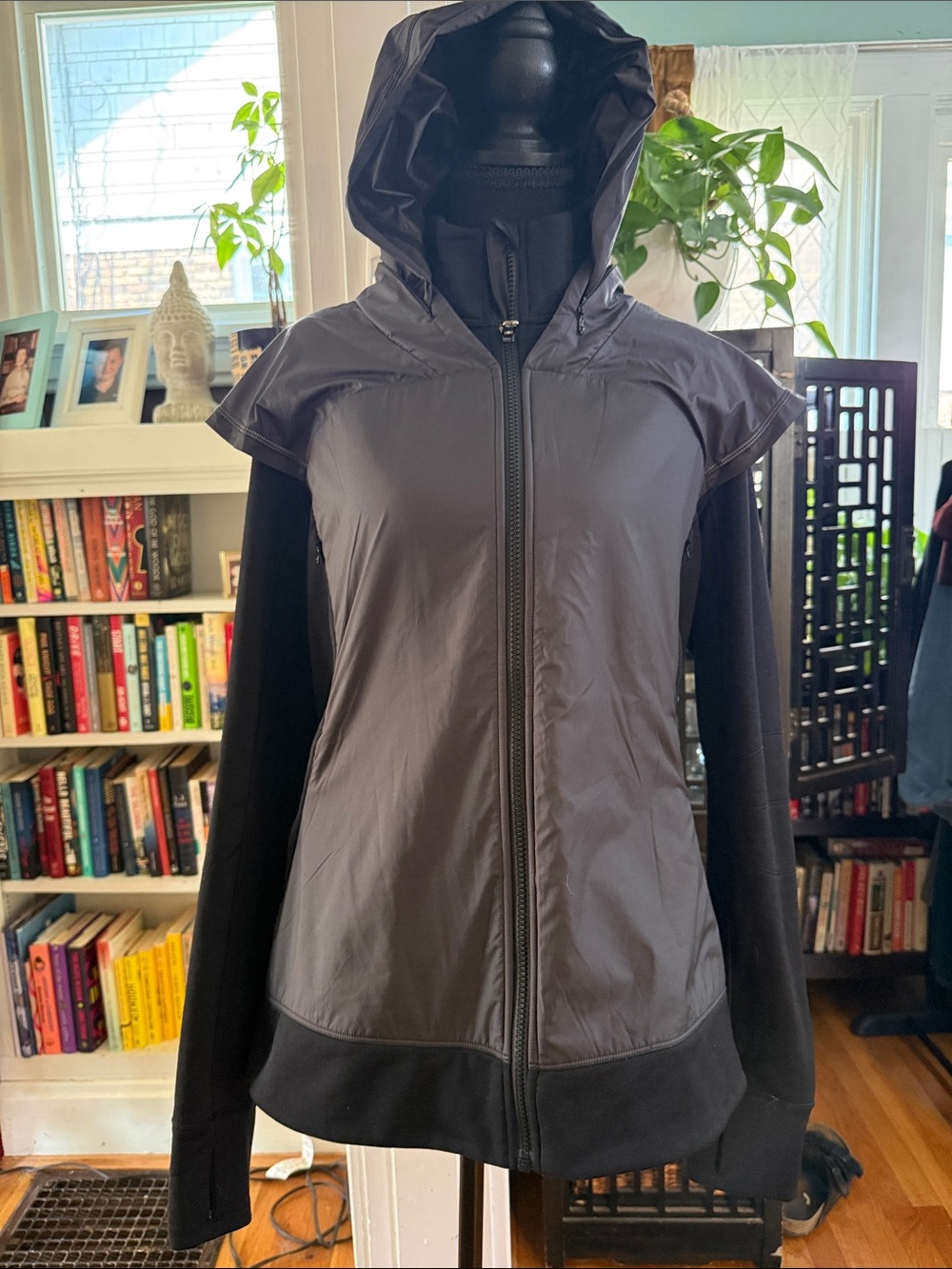 Lululemon Women’s Hooded Zip-Front Jacket - Gray